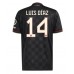 Bayern Munich Luis Diaz #14 Tredjedrakt 2025-26 Kortermet